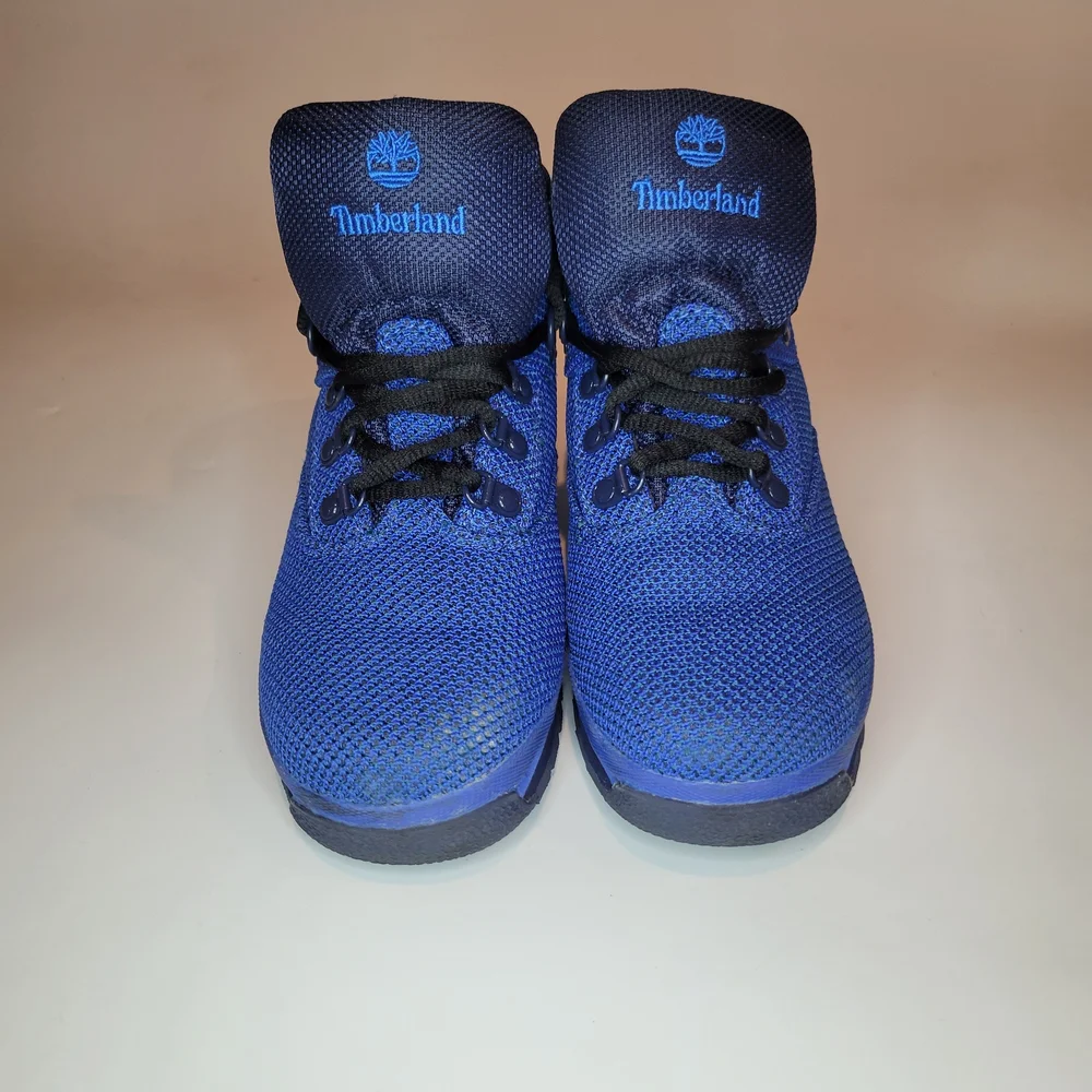 Kids Blue Timberland Shoes Size 5 - Picture 4 of 7
